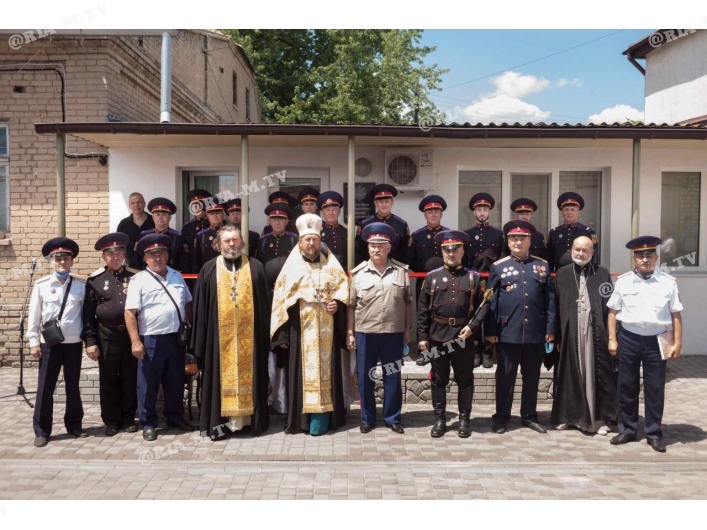 Лысенко принимал участие в открытии канцелярии Мелитопольского куреня Запорожского войска низового 
